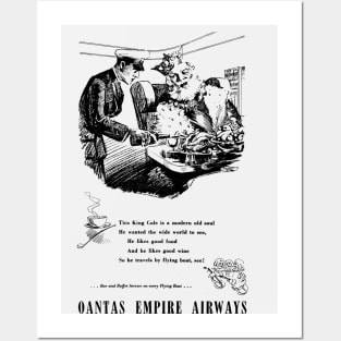 Vintage Travel - Qantas Posters and Art